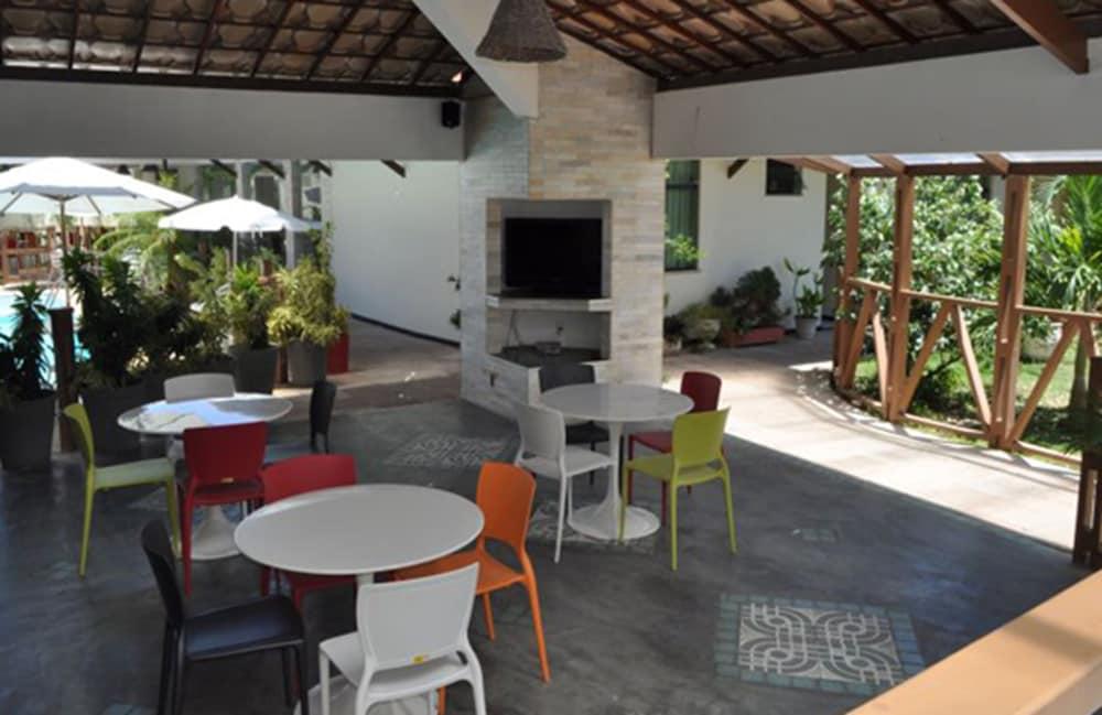 Via Mar Praia Hotel أراكاجو المظهر الخارجي الصورة