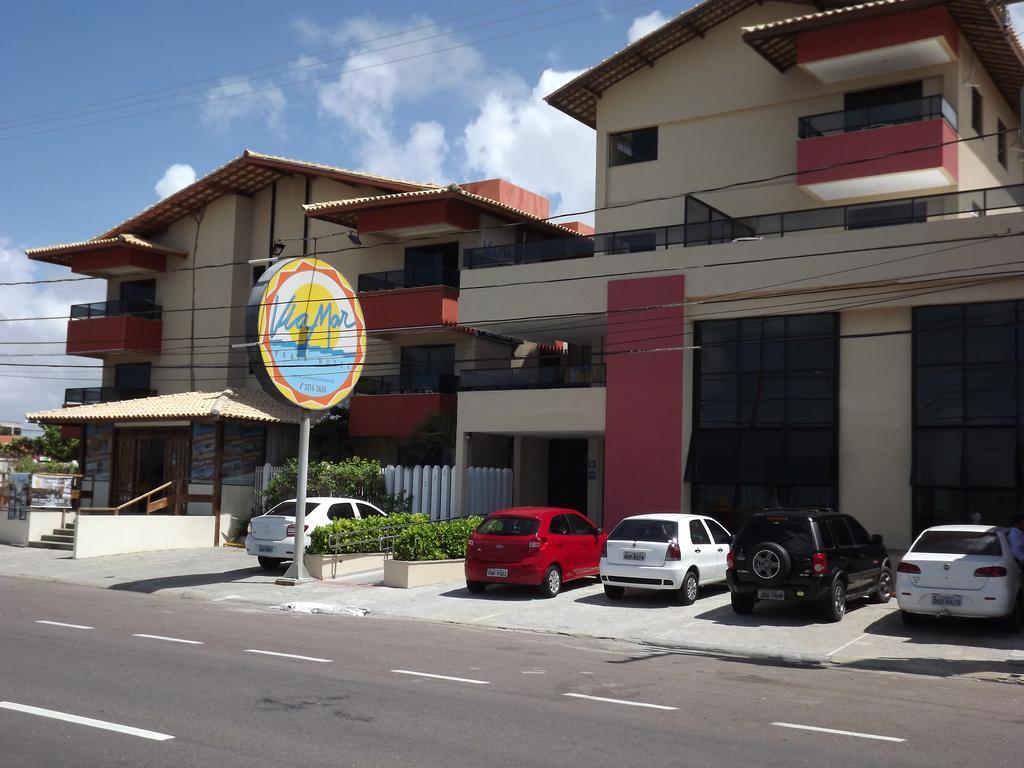 Via Mar Praia Hotel أراكاجو المظهر الخارجي الصورة