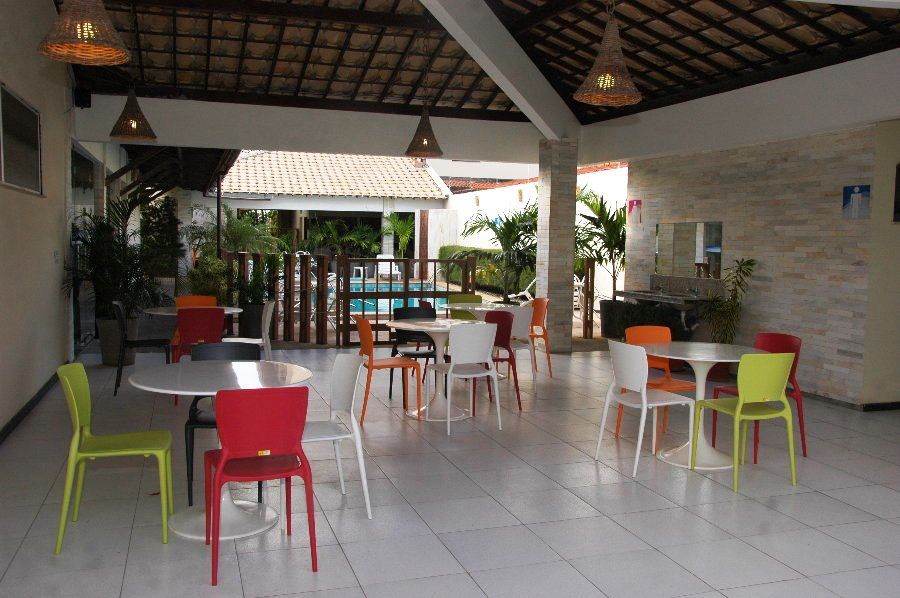 Via Mar Praia Hotel أراكاجو المظهر الخارجي الصورة